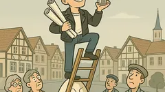 Witz: Über ihm nur Sterne – am Ende Korken