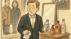 Witz: Fleck am Anzug? Keine Panik