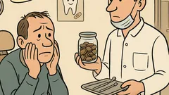 Witz: Mund geht kaum auf? 1.600 Euro.